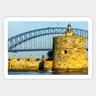 Fort Denison, Sydney Harbour, Sydney, NSW, Australia Sticker